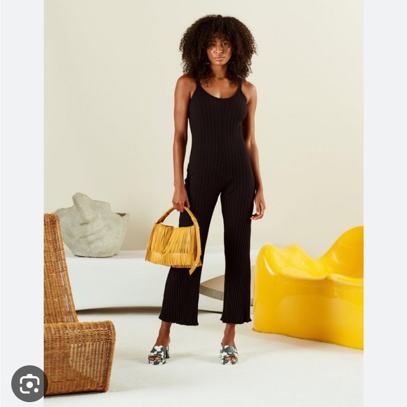 Simon Miller Malo Rib-Knit Jumpsuit S - Picture 2 of 7
